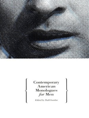 cover image of Contemporary American Monologues for Men